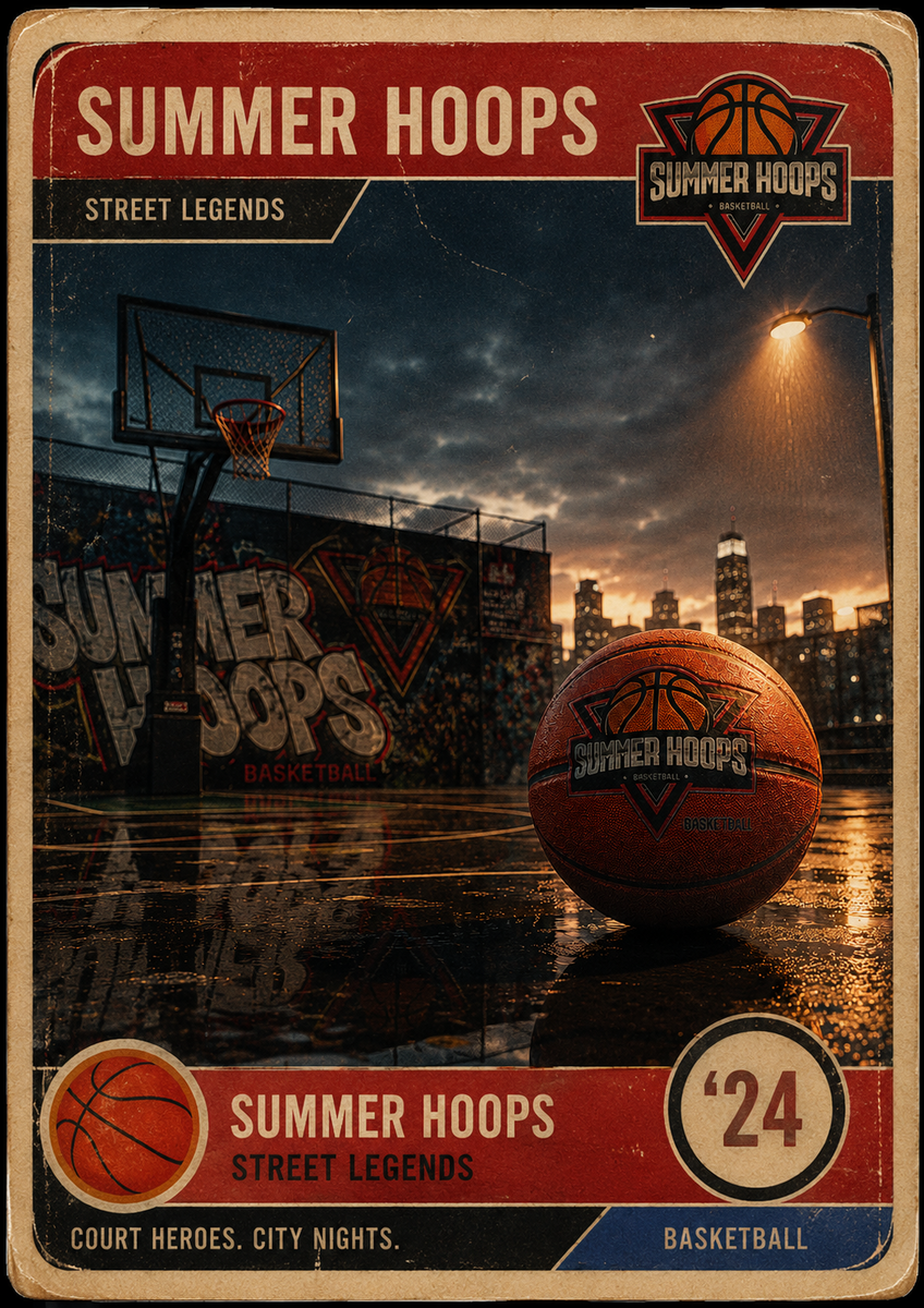 Summer Hoops Street Legends trading card