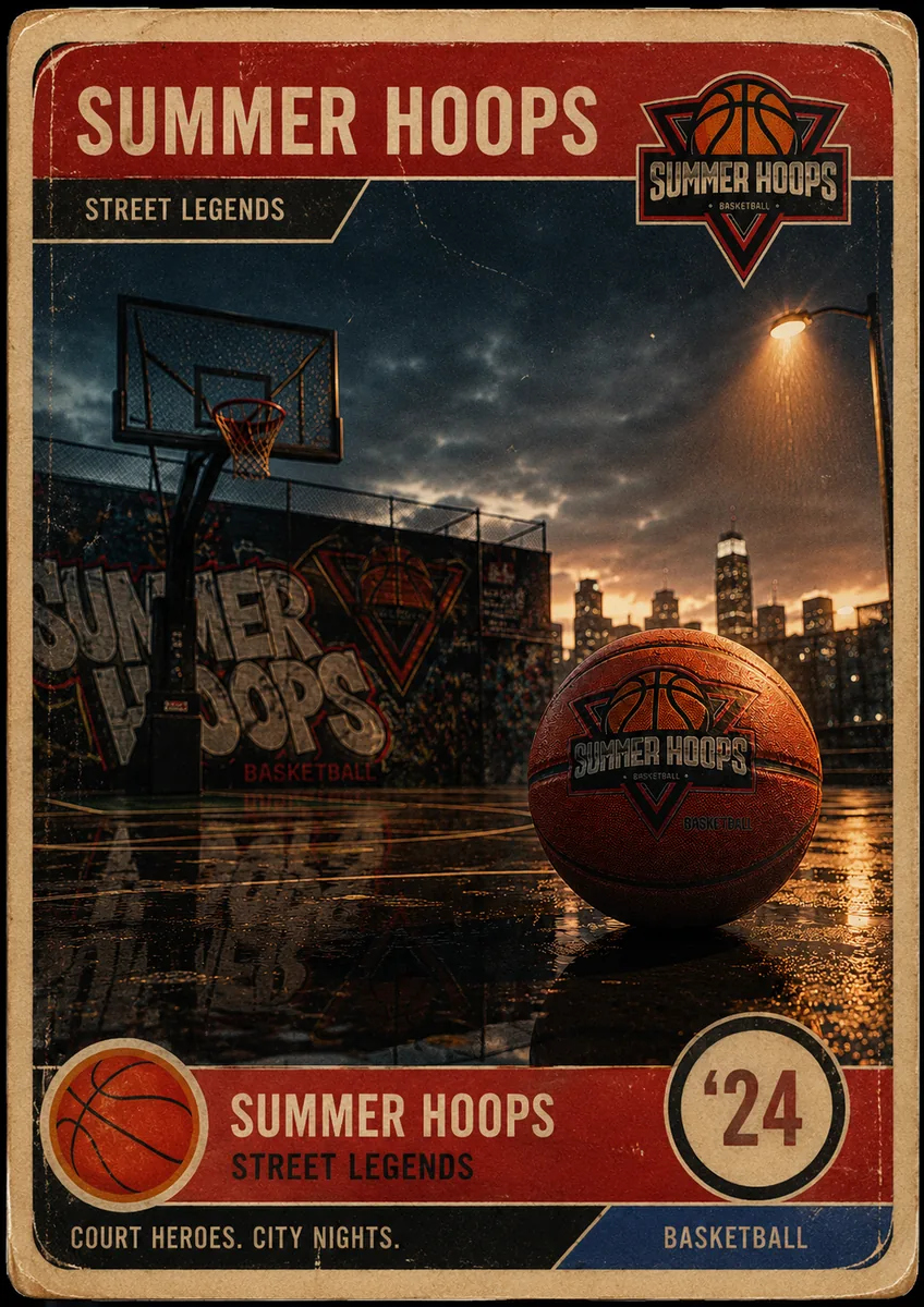 Summer Hoops Street Legends trading card