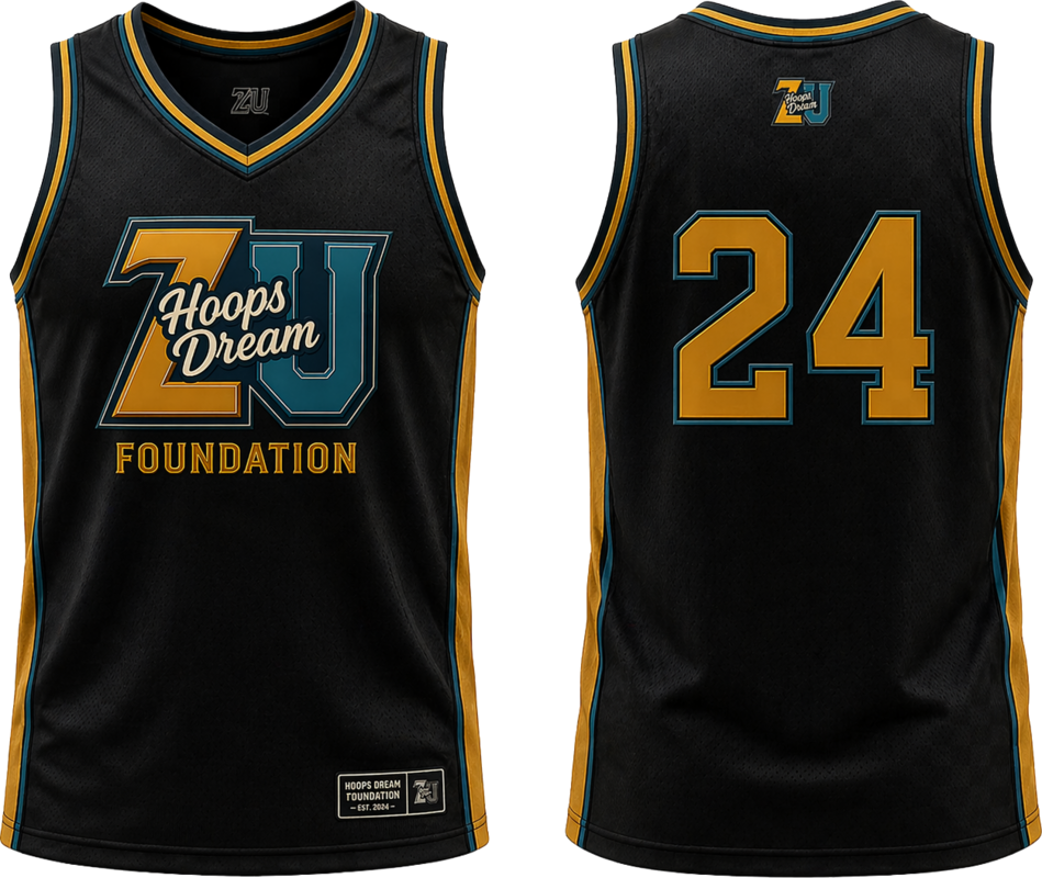 ZU Hoops Foundation Jersey #24