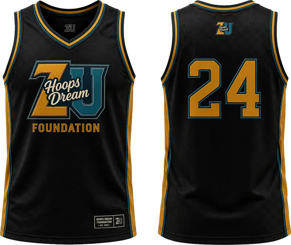 ZU Hoops Foundation Jersey #24